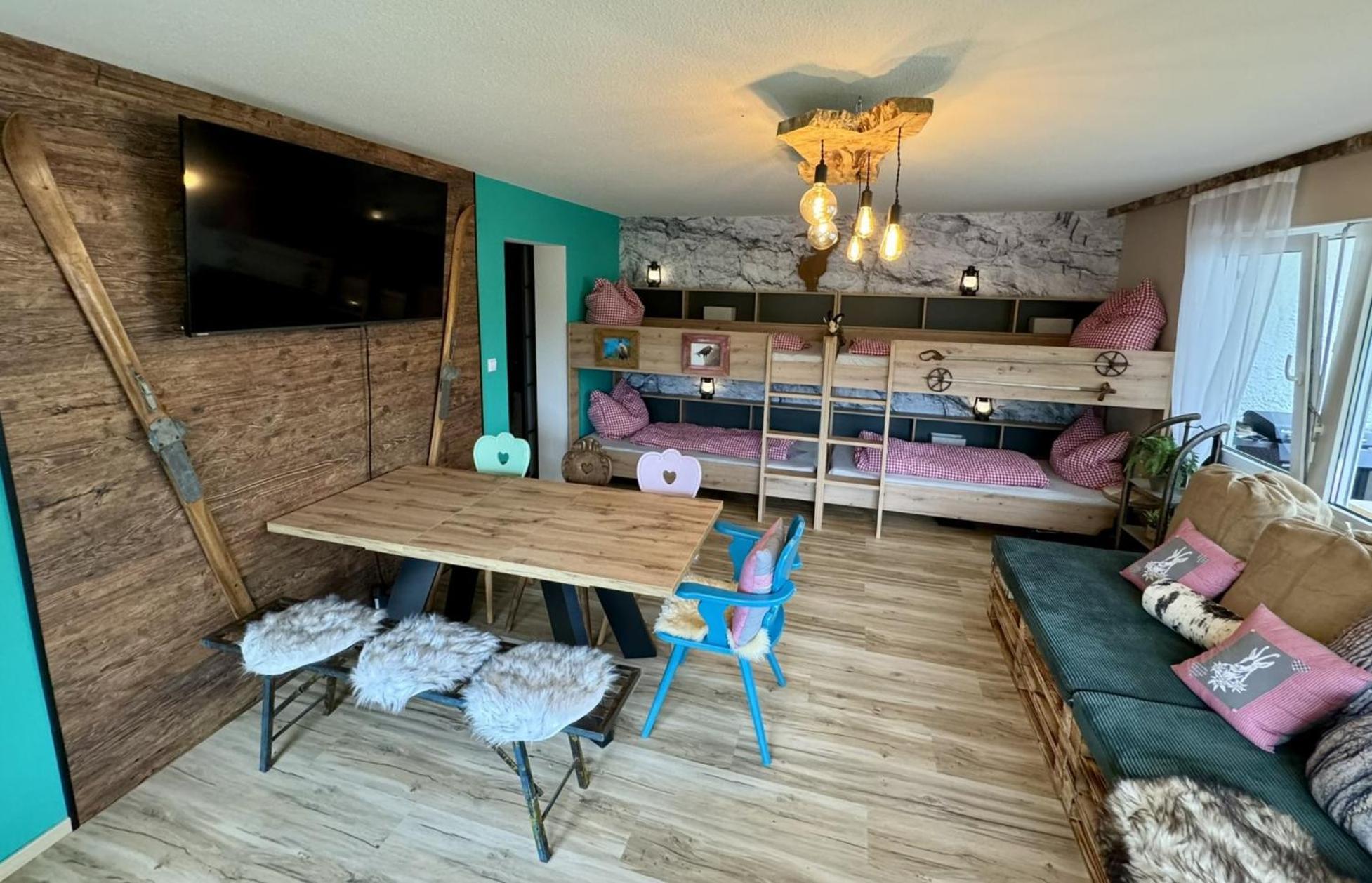 Apartment Zur Gluecklichen Gams - Mit Huettenvibes In Fuer 1-8 Gaeste